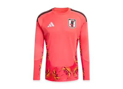 adidas Japan 2026 Home Replica Goalkeeper Jersey L/S "Semi Lucid Red"