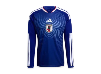 adidas Japan 2026 Home Replica Jersey L/S "Japan Blue/Ash Blue"