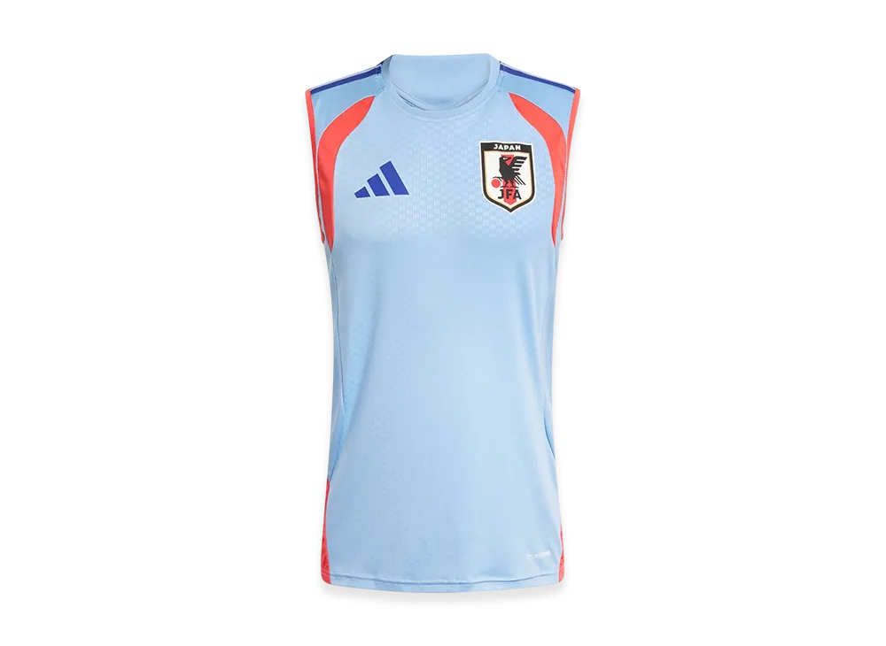 adidas Japan Tiro 26 Sleeveless Jersey "Ash Blue"