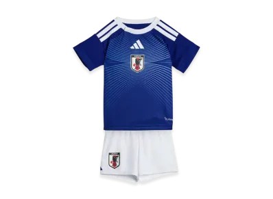 adidas Baby Japan 2026 Home Replica Jersey Set "Japan Blue/Ash Blue"
