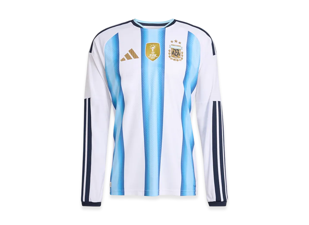 adidas Argentina 26 Home Authentic L/S Jersey "White/Icey Blue/Light Blue"