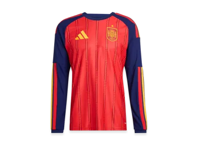 adidas Spain 26 Home Authentic L/S Jersey "Vivid Red"