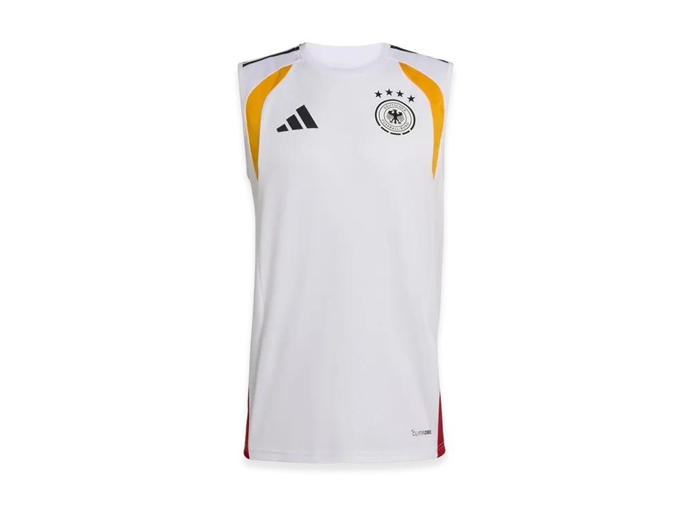 adidas Germany 26 Tiro Sleeveless Jersey "White"