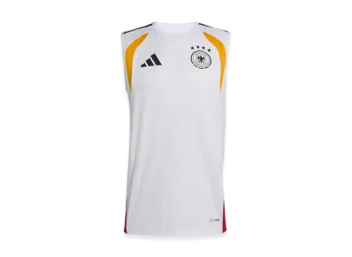 adidas Germany 26 Tiro Sleeveless Jersey "White"