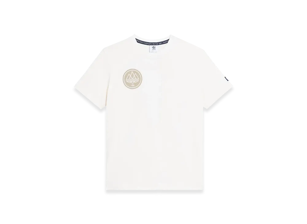 adidas x SPZL Graphic Short Sleeve Tee "Chalk White"