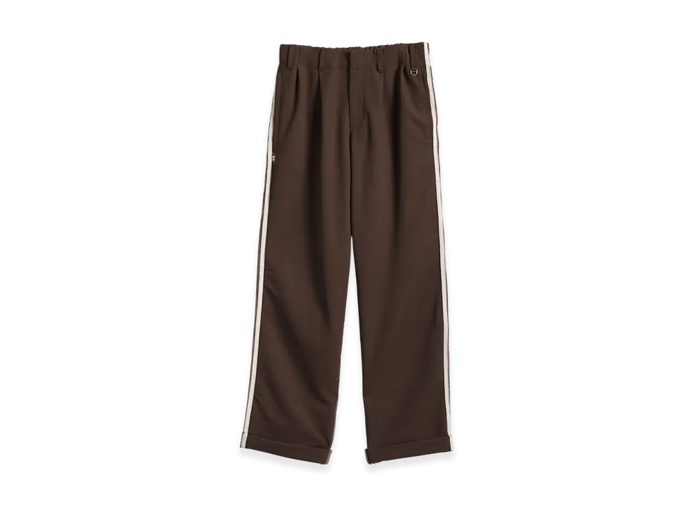 adidas x CLOT Sport Slacks by Edison Chen "Dark Brown"