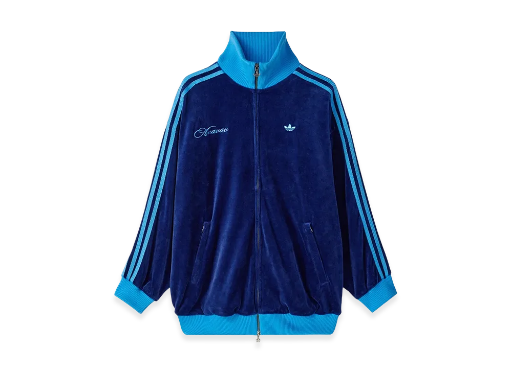 adidas x Avavav Velour Track Top (Jersey) "Dark Blue"