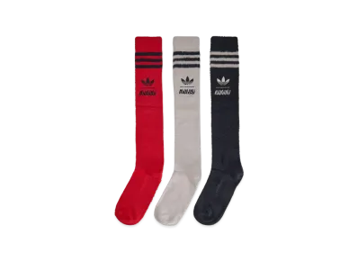 adidas x Avavav Socks "Chalk Pearl/Black/Better Scarlet"