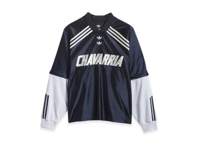 adidas x Willy Chavarria Long Sleeve Jersey "LegendInk/LightGreyHeather"