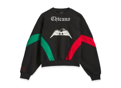 adidas x Willy Chavarria Basketball Fleece Crewneck Sweatshirt "Black"