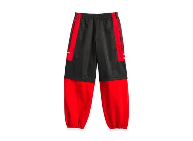adidas x Willy Chavarria Fleece Zip Off Pants "Black/Red"