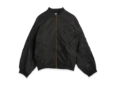Adidas x Willy Chavarria Satin Bomber Jacket "Black"