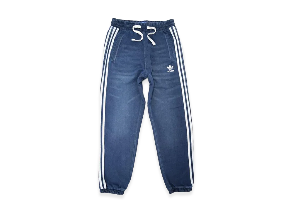 アディダス フレンチテリーデニム スリムトラック スウェットパンツ "インディゴ"