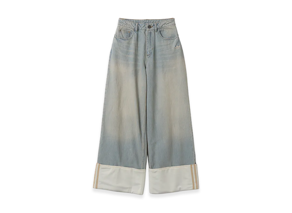 adidas Wide Leg Jeans "Blue"