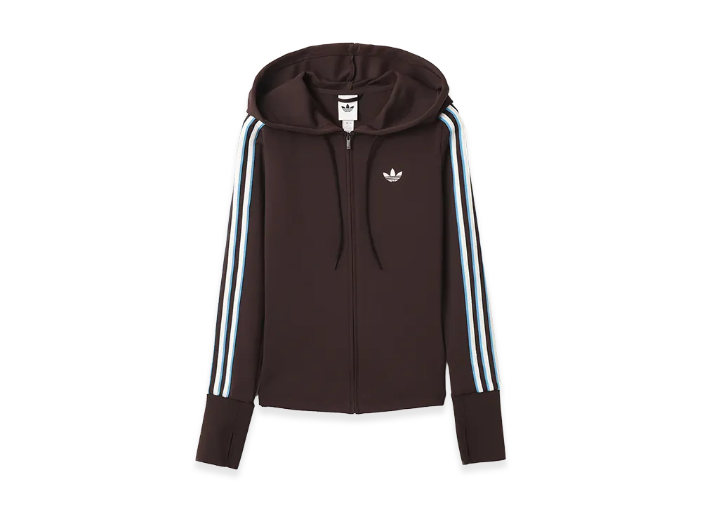 adidas Hooded Zipper "Brown"