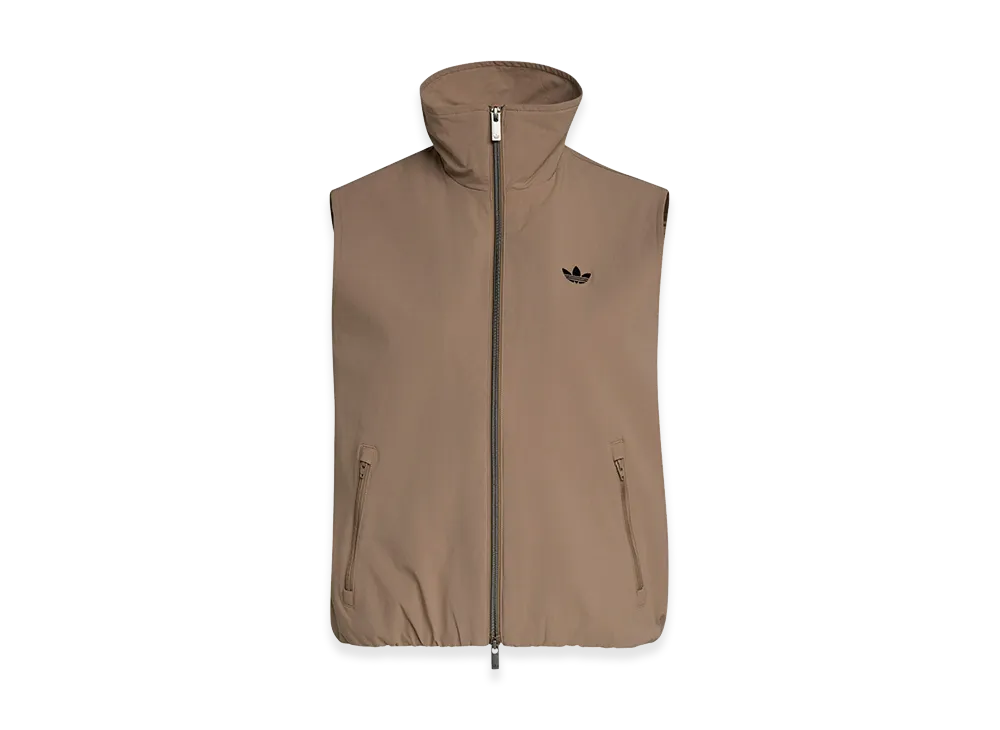adidas Women's Adilenium 5.0 Sleeveless Track Top "ChalkyBrown"