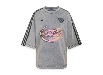 adidas Women's Adilenium Season 5 Oversized Denim T-Shirt "ChalkyBrown"