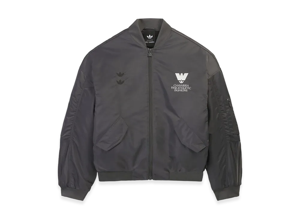 adidas x Willy Chavarria Bomber Jacket "Grey Six"