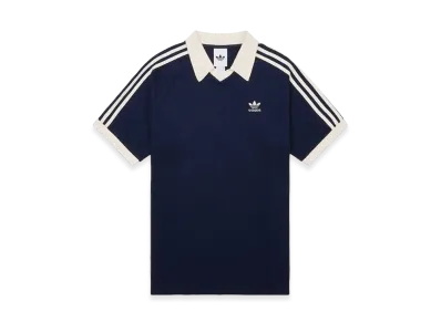 adidas Waffle Short Sleeve Polo Shirt "Navy"
