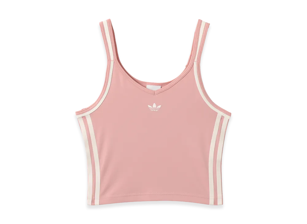 adidas Summer Glow Vintage Inspired Slim Tank Top "Pink"