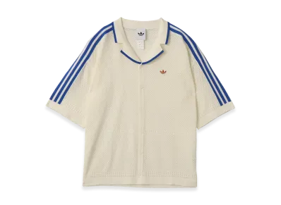 adidas Knitted Resort Shirt "White"