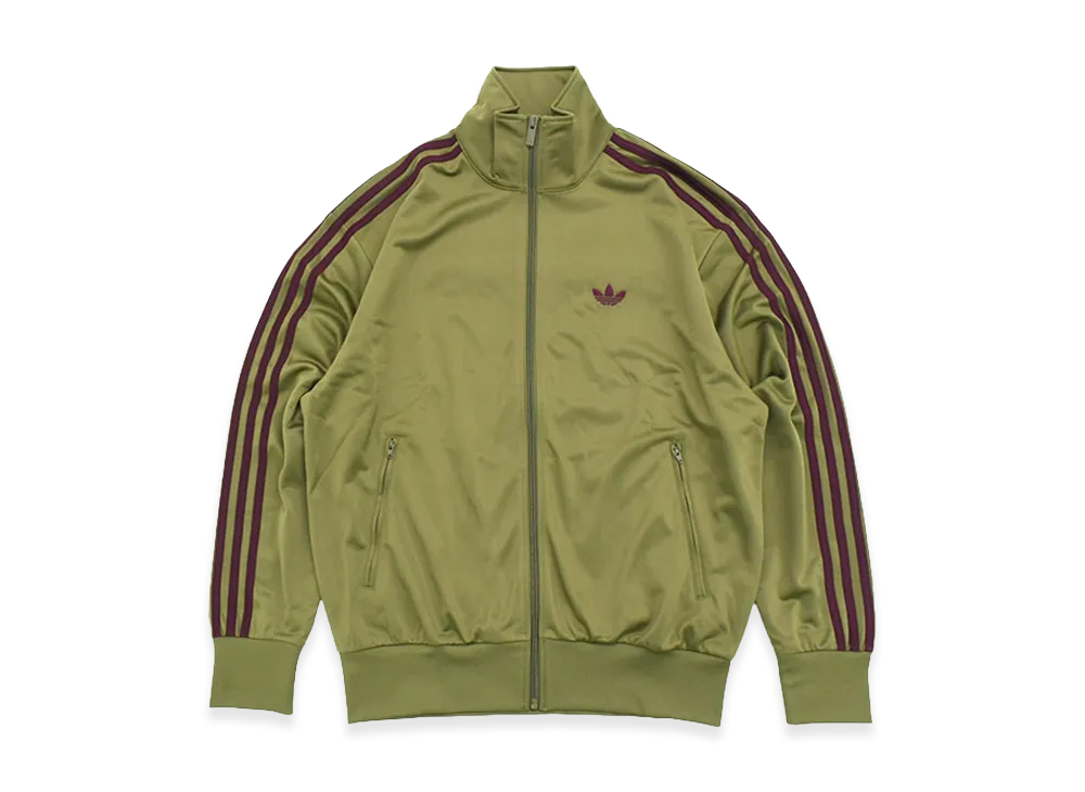 adidas Firebird Track Jacket "Olive/Burgundy"
