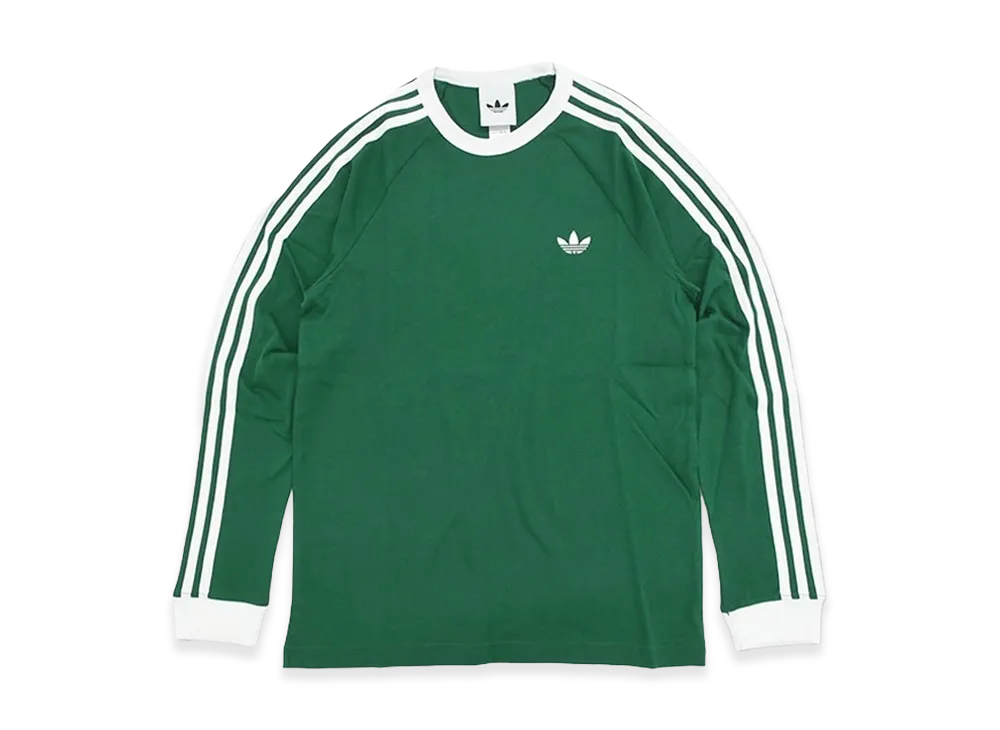 adidas Three Stripes L/S Tee "Green"