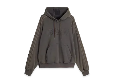 adidas x Avavav Women's Shoulderless Hoodie "Carbon"