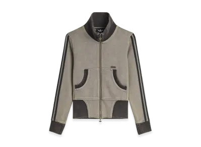 adidas x Avavav Women's Cropped Track Top "Grey Four"