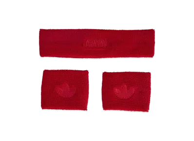 adidas x Avavav Sweatband Set "Team Victory Red"