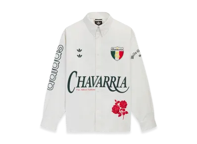 adidas x Willy Chavarria Button-Up Shirt "Off White"