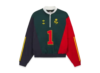 adidas x Willy Chavarria Watsonville Quarter-Zip "Aurora Ivy"