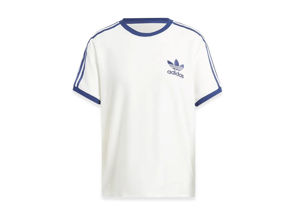 adidas Women's Terry 3ST Tee "Off White"
