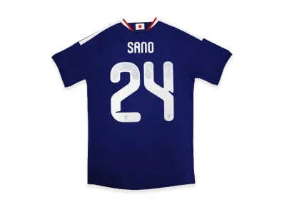 adidas Soccer Japan 2026 Home Authentic Jersey #24 Kaisyu Sano "Japan Blue/Ash Blue"