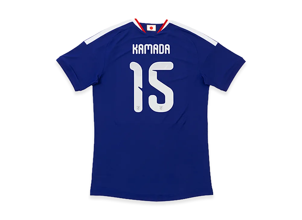 adidas Soccer Japan 2026 Home Authentic Jersey #15 Daichi Kamada "Japan Blue/Ash Blue"
