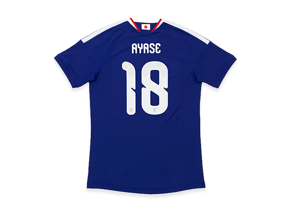 adidas Soccer Japan 2026 Home Authentic Jersey #18 Ayase Ueda "Japan Blue/Ash Blue"
