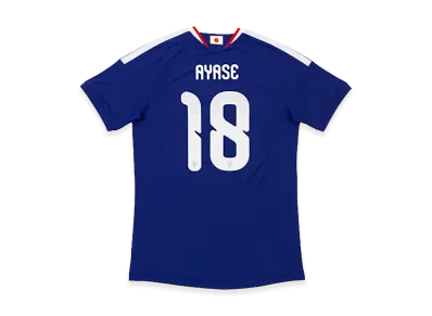 adidas Soccer Japan 2026 Home Authentic Jersey #18 Ayase Ueda "Japan Blue/Ash Blue"