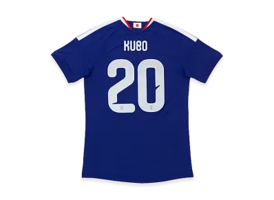adidas Soccer Japan 2026 Home Authentic Jersey #20 Takefusa Kubo "Japan Blue/Ash Blue"