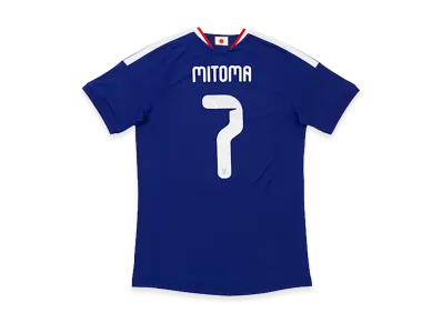adidas Soccer Japan 2026 Home Authentic Jersey #7 Kaoru Mitoma "Japan Blue/Ash Blue"
