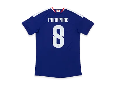 adidas Soccer Japan 2026 Home Authentic Jersey #8 Takumi Minamino "Japan Blue/Ash Blue"
