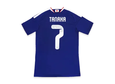 adidas Soccer Japan 2026 Home Replica Jersey #7 Ao Tanaka "Japan Blue/Ash Blue"