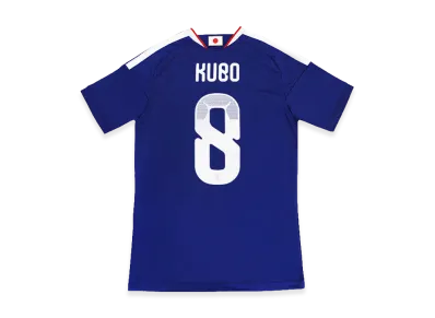 adidas Soccer Japan 2026 Home Replica Jersey #8 Takefusa Kubo "Japan Blue/Ash Blue"