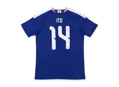 adidas Soccer Japan 2026 Home Replica Jersey #14 Junya Ito "Japan Blue/Ash Blue"