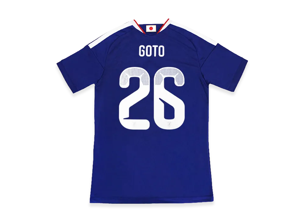 adidas Soccer Japan 2026 Home Replica Jersey #26 Keisuke Goto "Japan Blue/Ash Blue"
