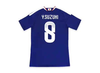 adidas Soccer Japan 2026 Home Replica Jersey #8 Yuito Suzuki "Japan Blue/Ash Blue"