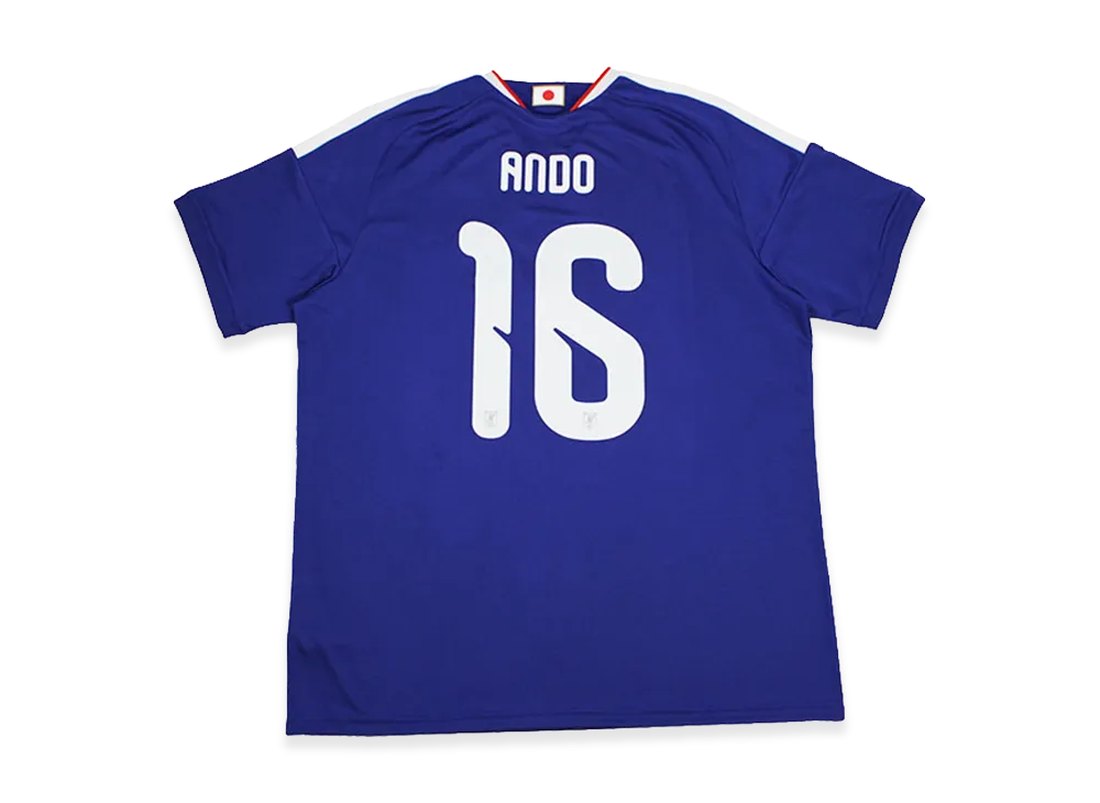 adidas Soccer Japan 2026 Home Replica Jersey #16 Tomoya Ando "Japan Blue/Ash Blue"