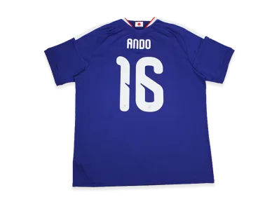 adidas Soccer Japan 2026 Home Replica Jersey #16 Tomoya Ando "Japan Blue/Ash Blue"
