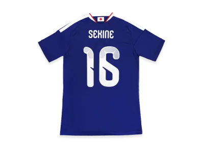 adidas Soccer Japan 2026 Home Replica Jersey #16 Hiroki Sekine "Japan Blue/Ash Blue"
