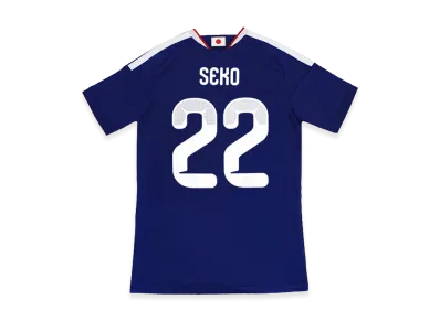 adidas Soccer Japan 2026 Home Replica Jersey #22 Ayumu Seko "Japan Blue/Ash Blue"