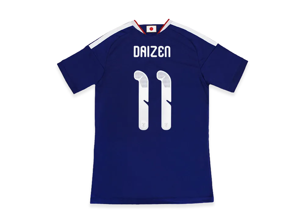 adidas Soccer Japan 2026 Home Replica Jersey #11 Daizen Maeda "Japan Blue/Ash Blue"
